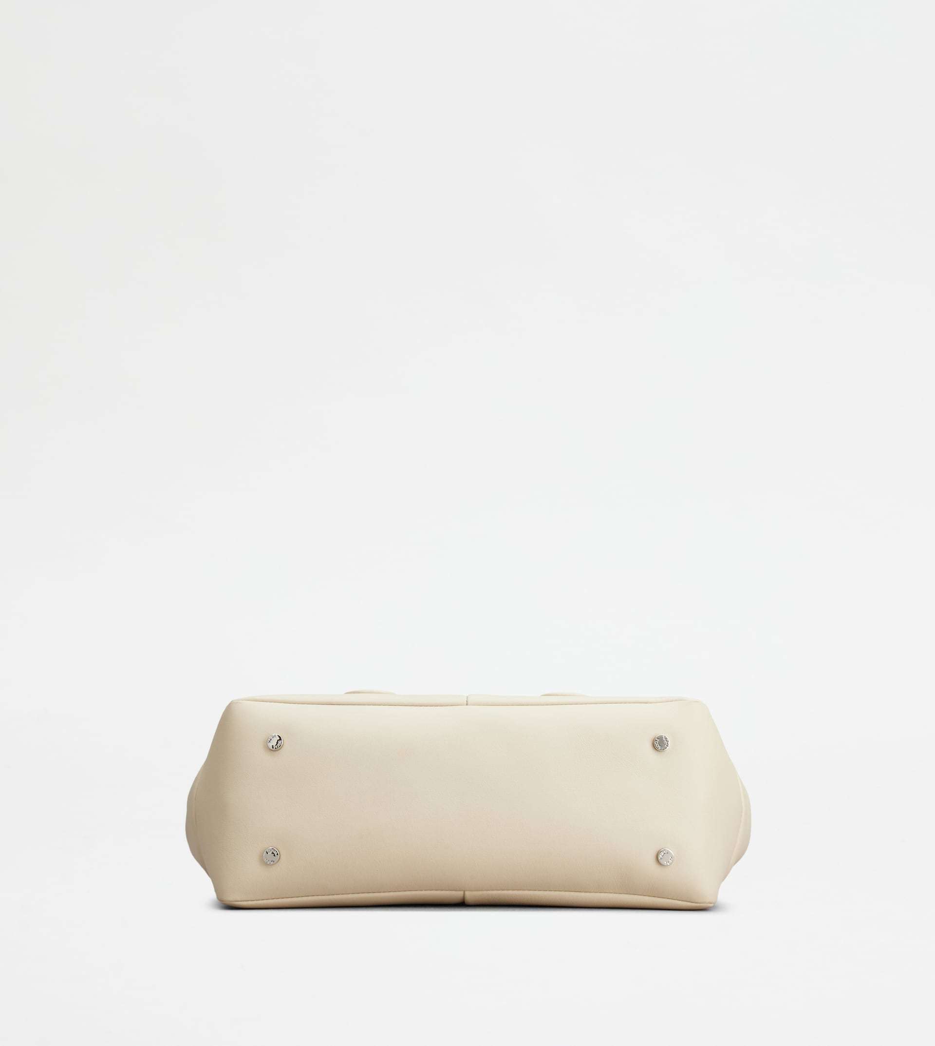 Tod's Di Leather Tote Bag In Nude