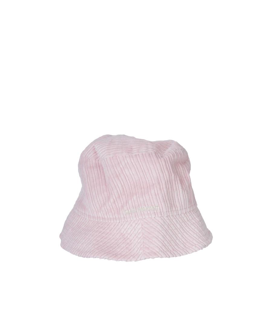 Isabel Marant Corduroy Bucket Hat In Pink