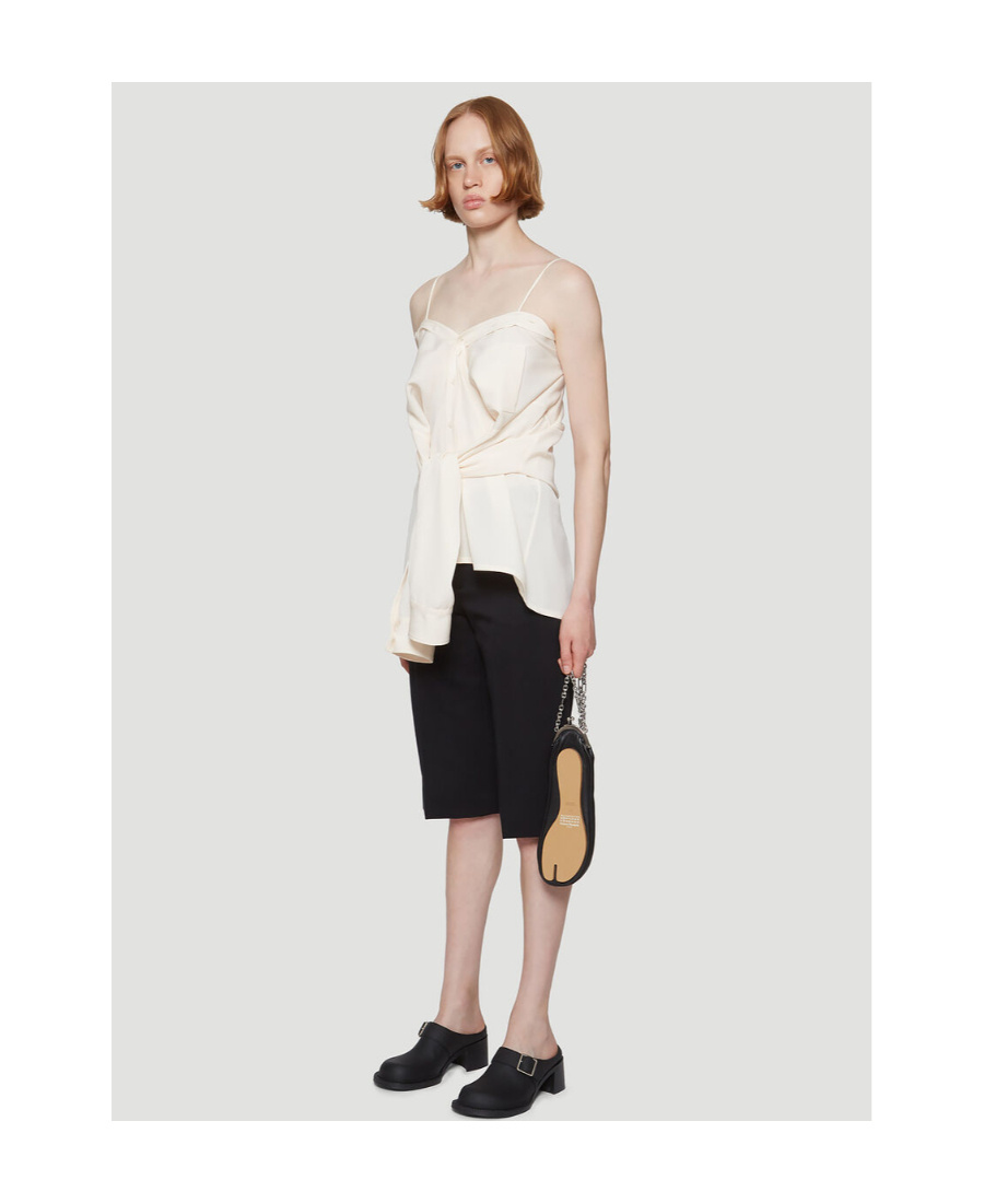 Maison Margiela Classic Plain Shirt In White