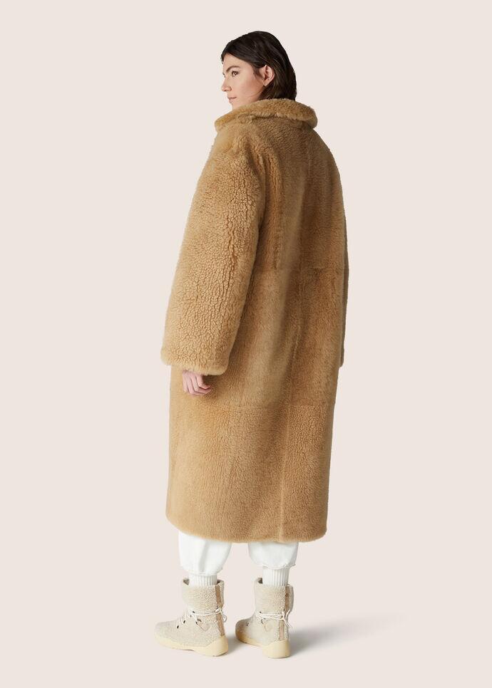 Loro Piana Long-sleeved Side Pocket Coat In Brown
