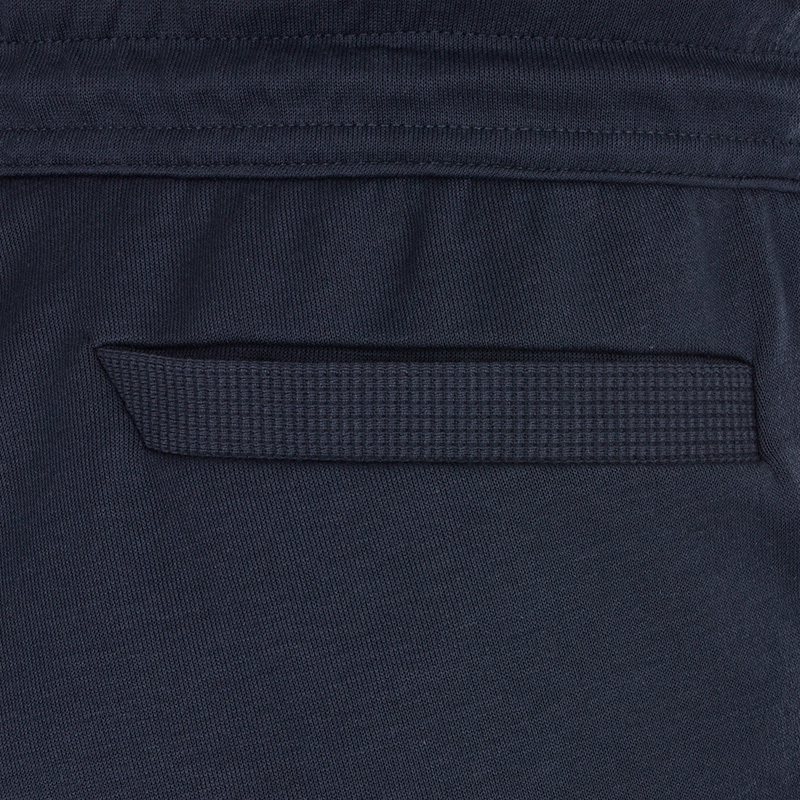 Shop Hugo Boss Embroidered Logo Sweatpants In Black