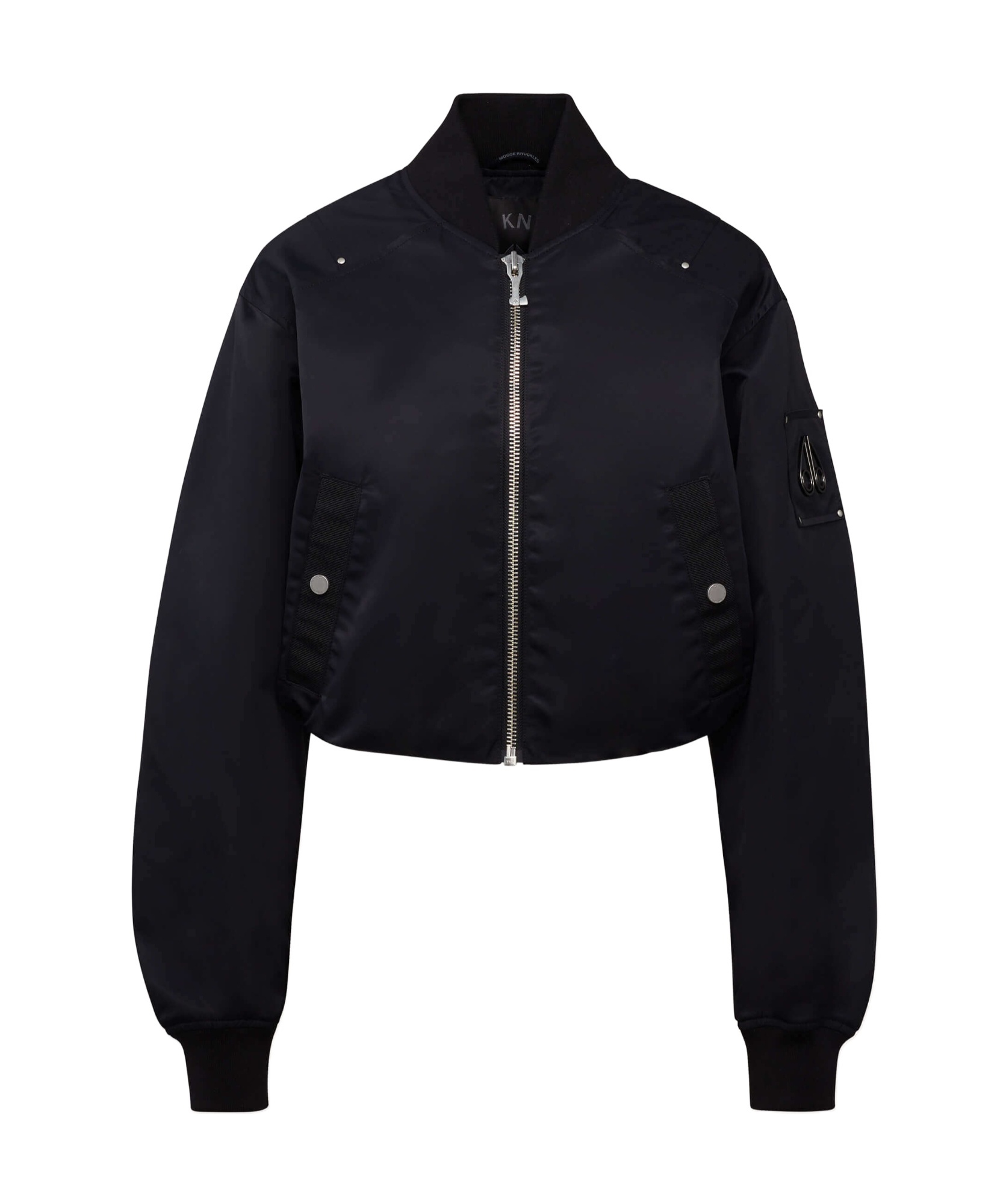 Moose Knuckles Rougemont Puffer Jacket In Black