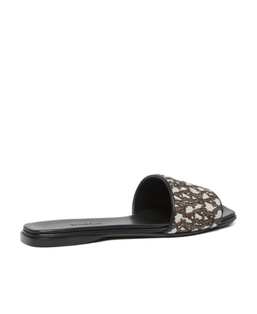 Max Mara Jacquard Shampoo In Black