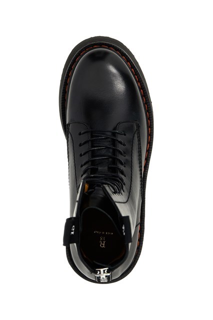 R13 Double Stack Platform Boots In Black
