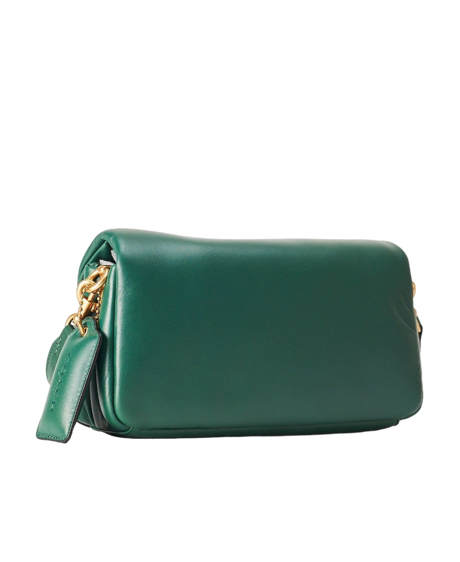 Coach Plain Shoulder Bag In Green