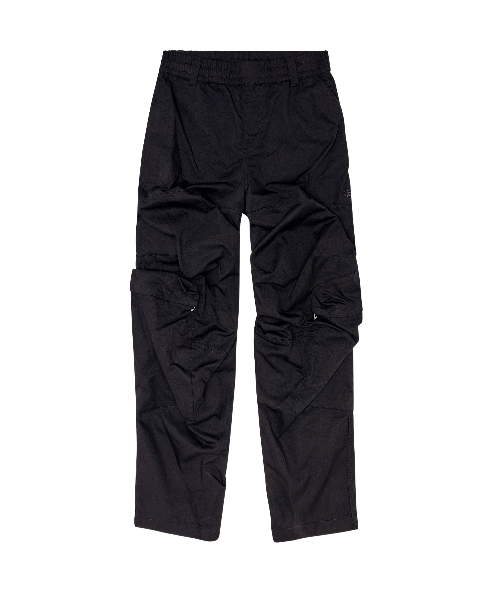Shop Diesel P-arne-fem-p2 Cargo Pants In Black