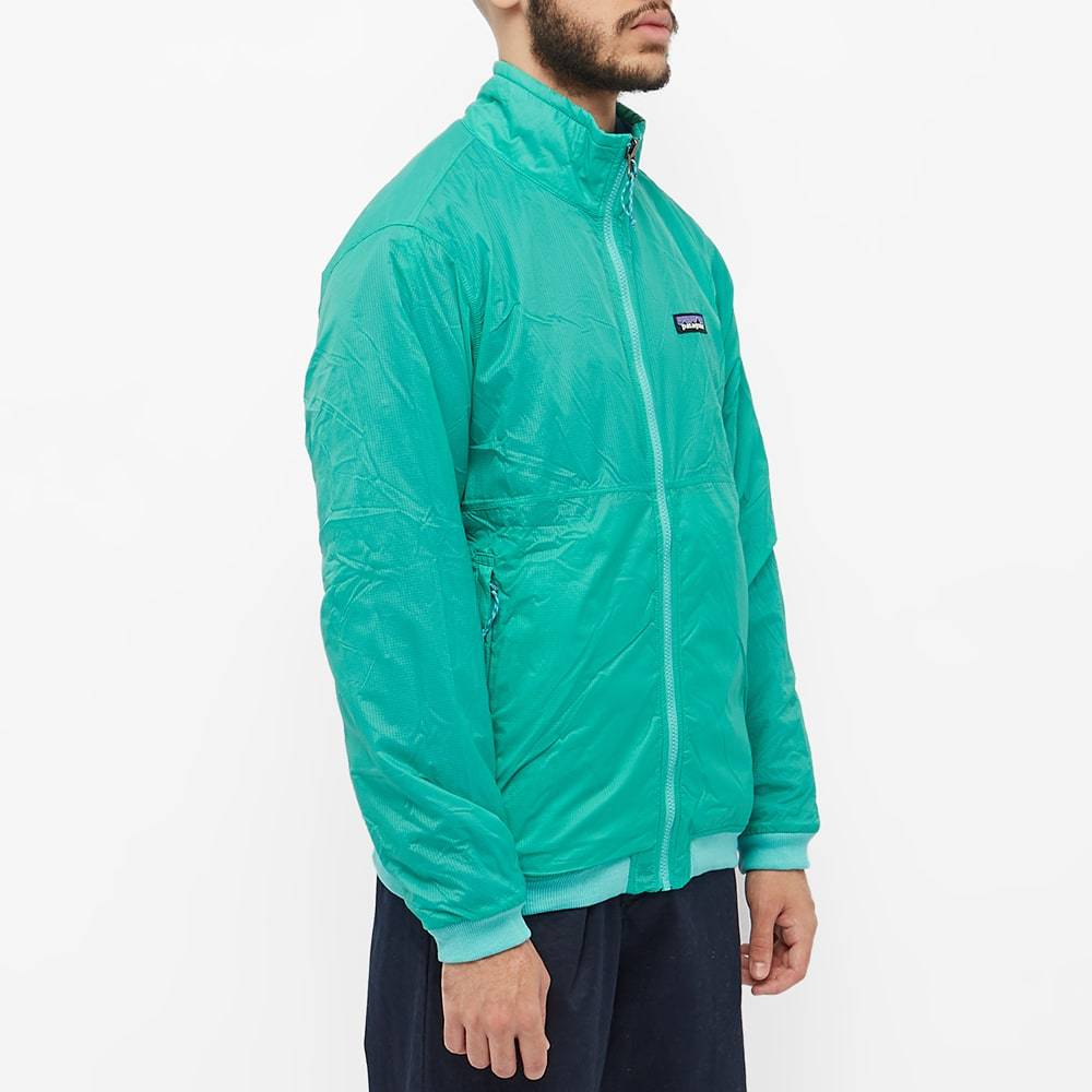 Patagonia Logo Double-sided Casual Jacket In Green