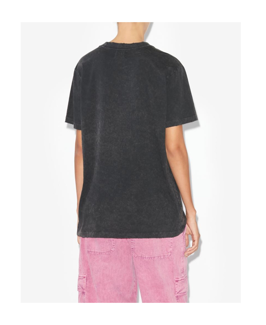 Shop Isabel Marant Étoile Zoeline Tee-shirt In Black