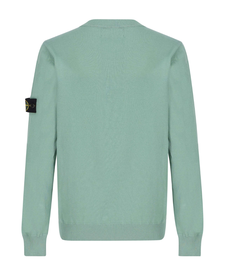 STONE ISLAND LOGO SWEATER
