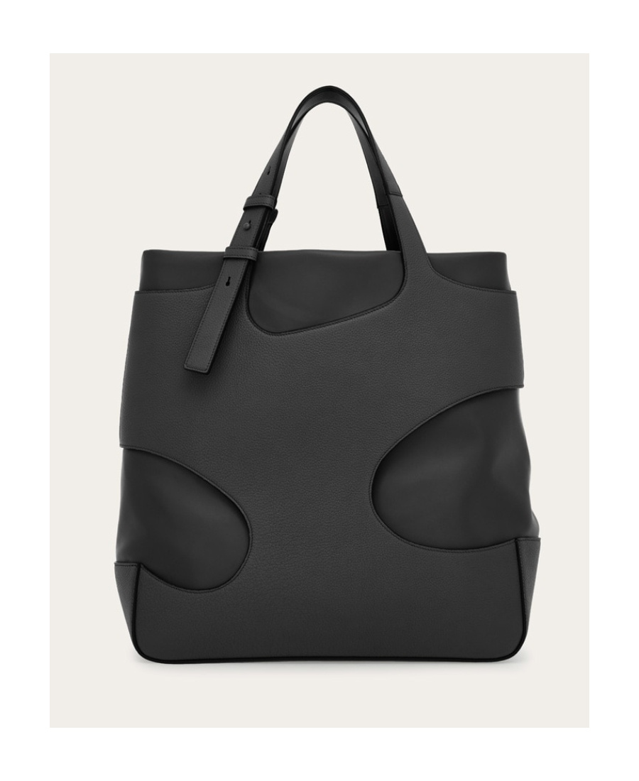 FERRAGAMO HOLLOWED-OUT DETAIL HANDBAG