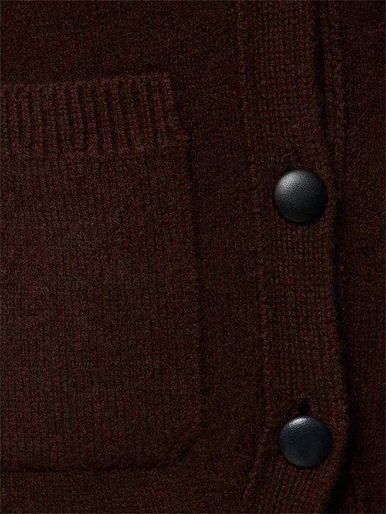 Shop Khaite Long-sleeved Cardigan