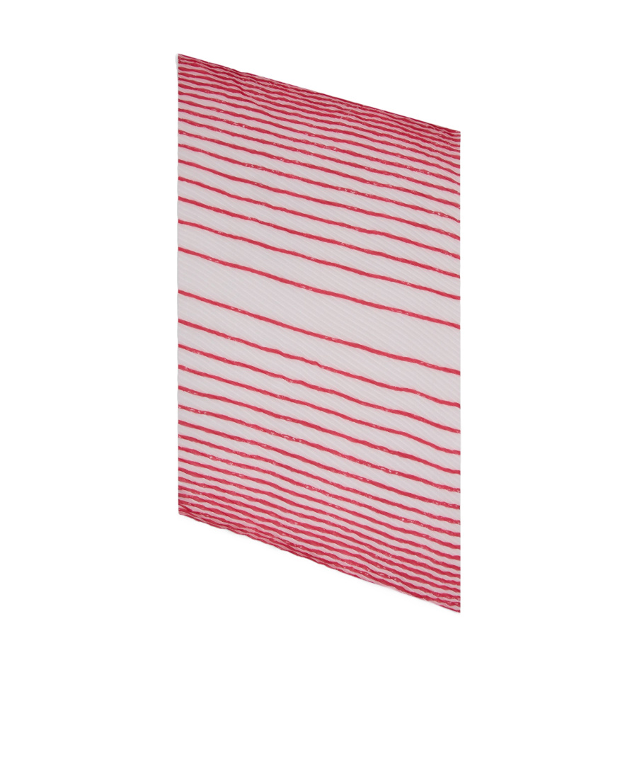 Emporio Armani Plissierter Schal In Pink