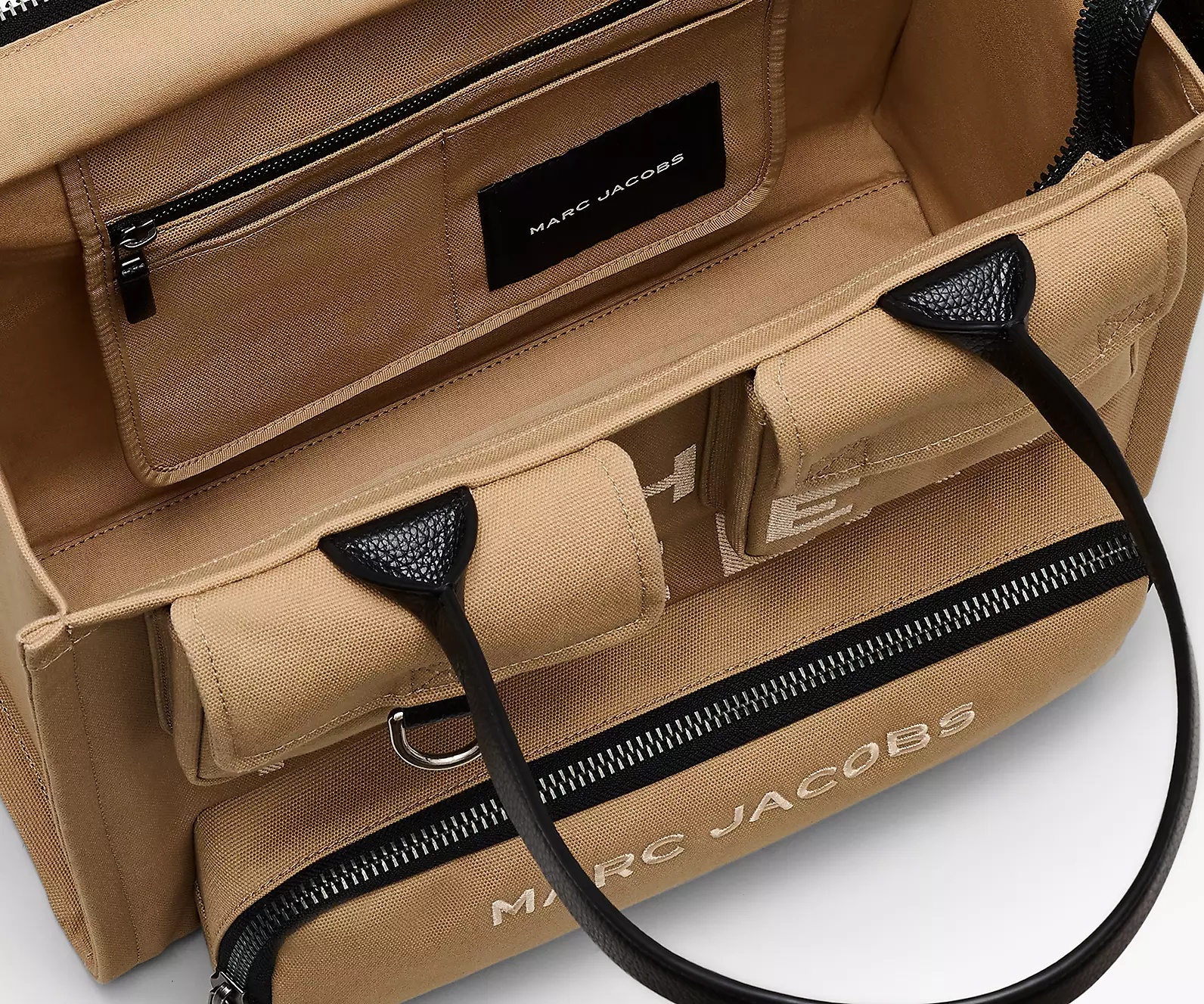 Marc Jacobs Large Cargo Handbag In Brown