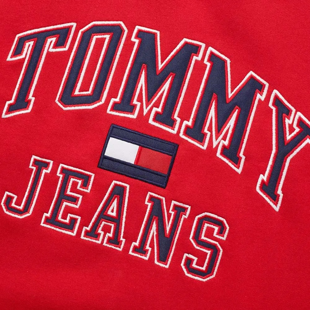 Tommy Hilfiger Logo Details Sweater In Red