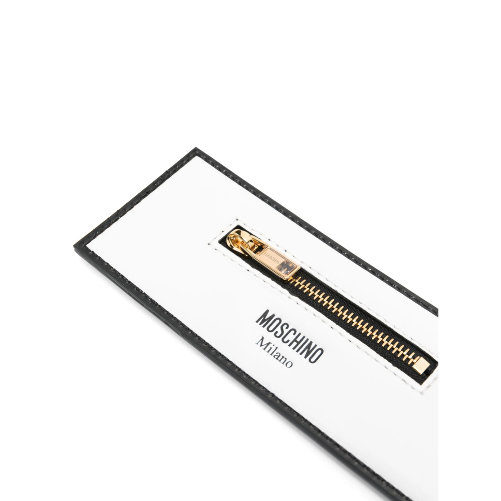 Moschino Slogan-print Keyring