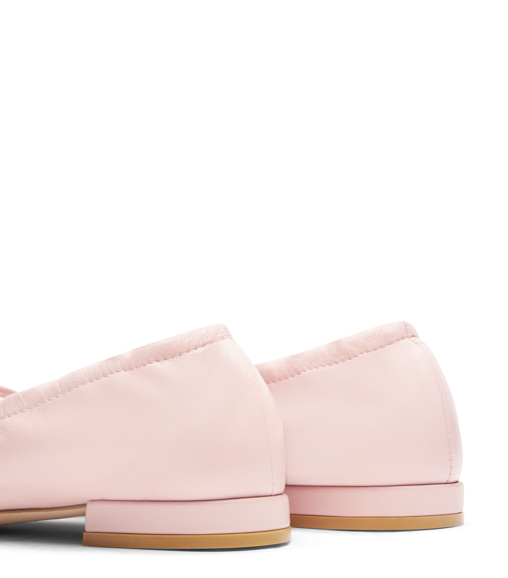 Stuart Weitzman Bria Ballet Flats In Nude
