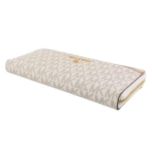 Shop Michael Michael Kors Jet Set Charm Purse In Gray