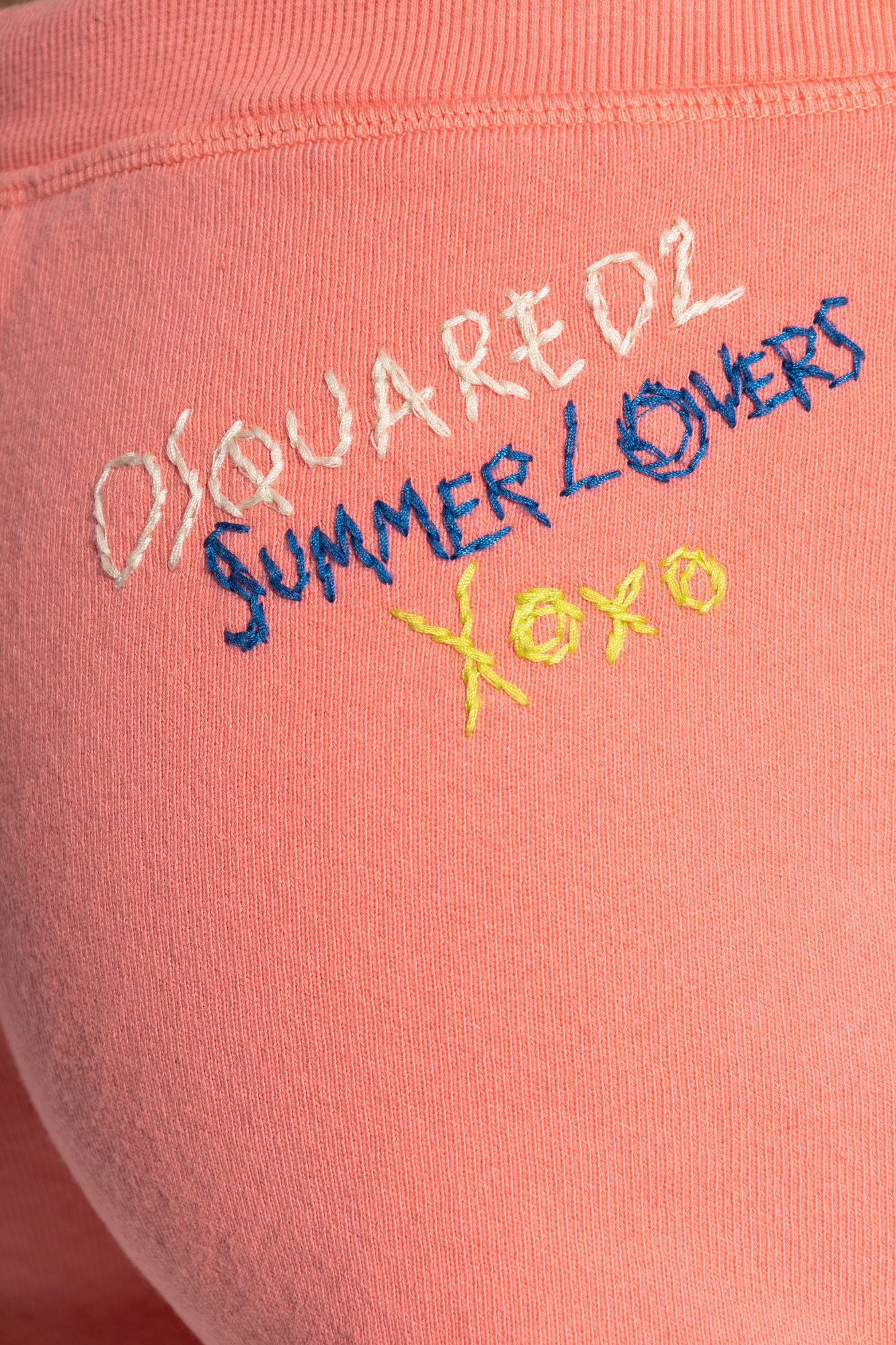 Dsquared2 "summer Lovers" Shorts In Pink