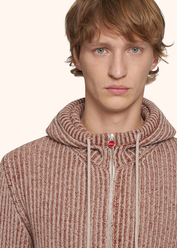 KITON CASHMERE KNITTED CARDIGAN