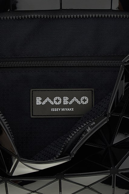Bao Bao Issey Miyake Geometric-pattern Shoulder Bag In Black