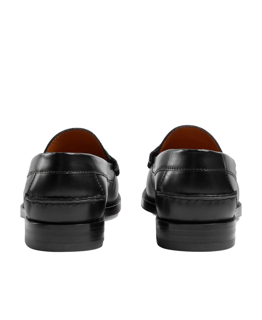 Gucci Interlocking G Loafers In Black