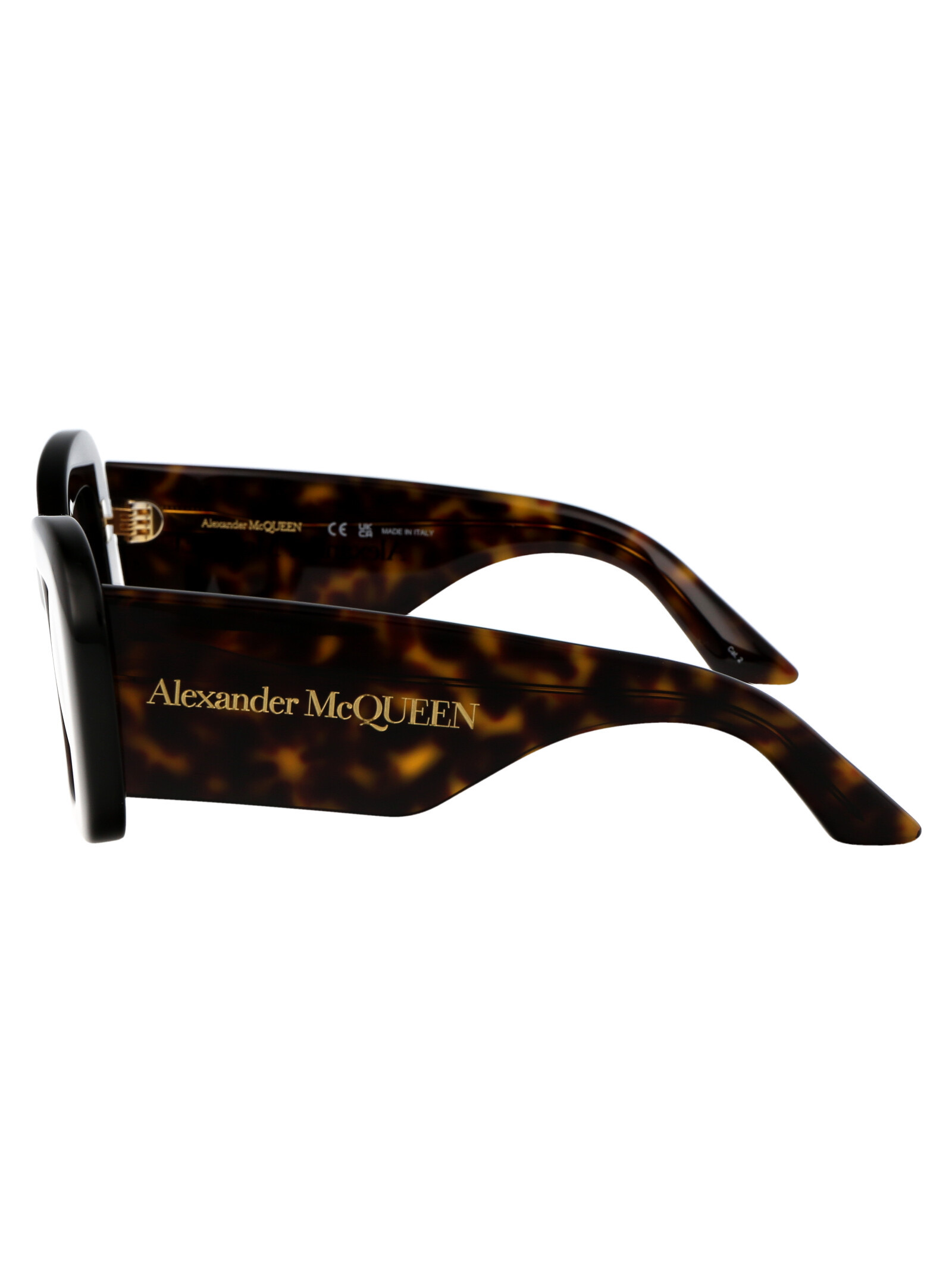 Alexander Mcqueen Alexander Mc Queen Sunglasses Am0434 S 002 In Black