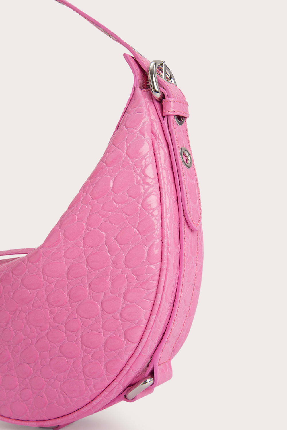 By Far Gib Shoulder Bag In Pink
