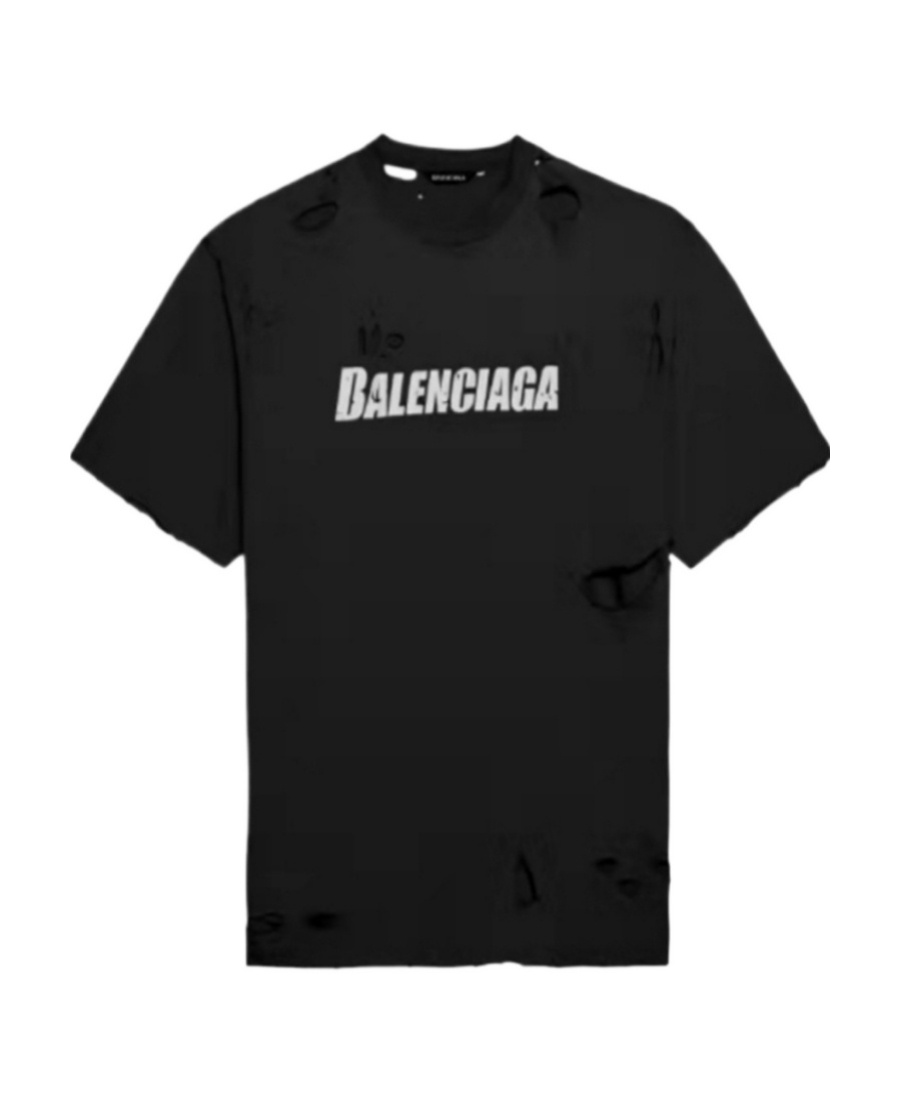 BALENCIAGA BOXY LOGO PRINT T-SHIRT