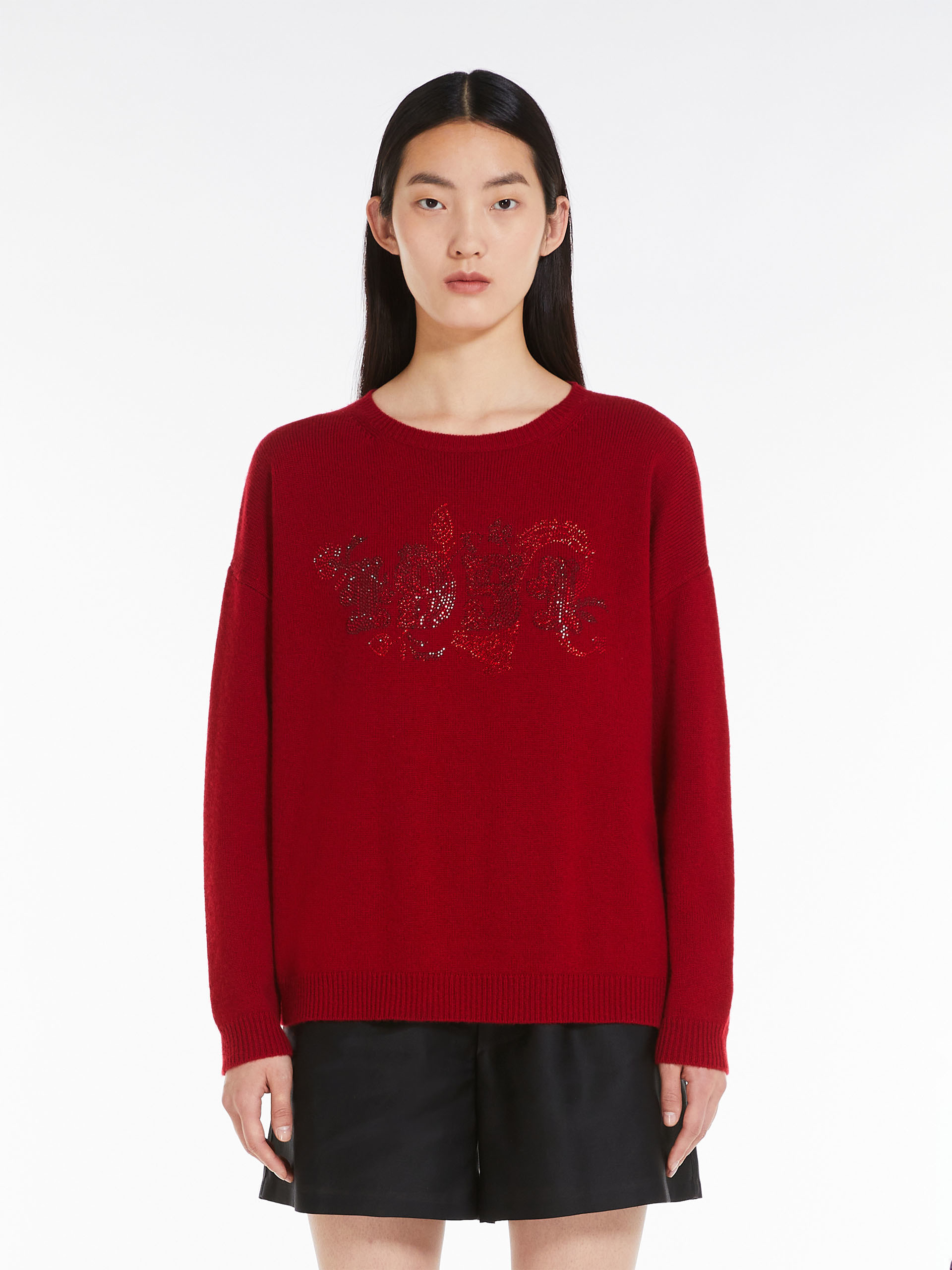 Max Mara Sweaters In Red