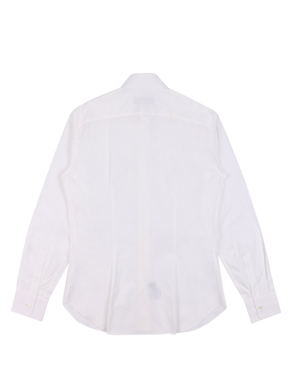 Ferragamo Button Lapel Shirt In White
