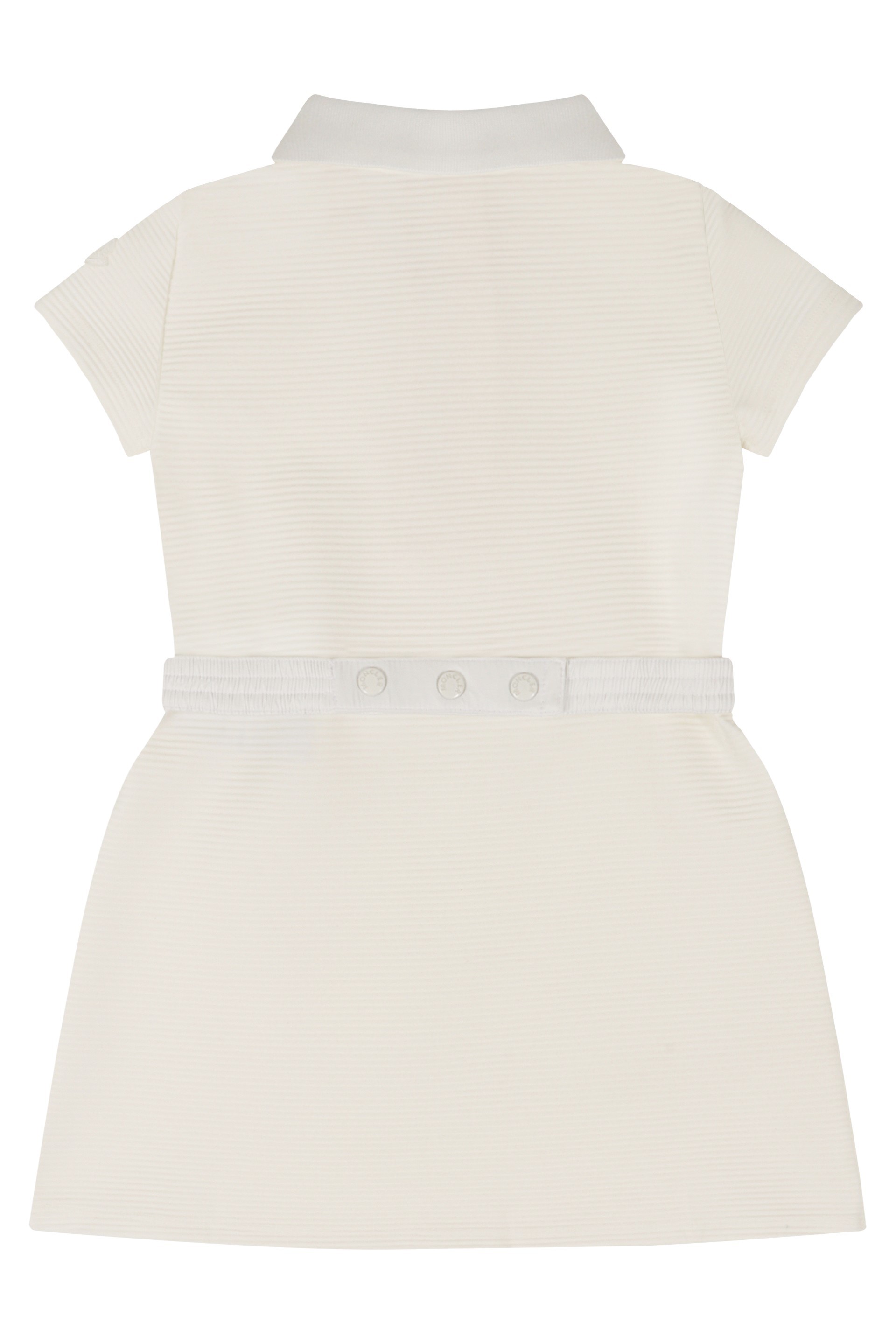 Moncler Mini Dress In Neutral
