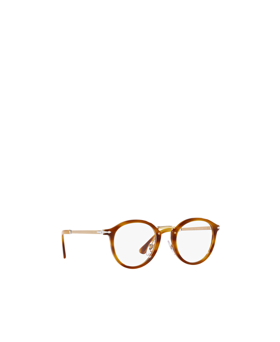 Persol Round-frame Glasses In Brown