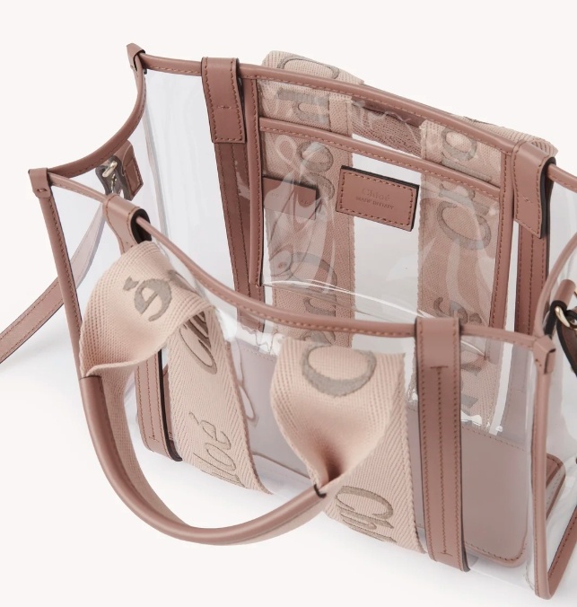 Chloé Woody Logo Detailed Tote Bag In Multi