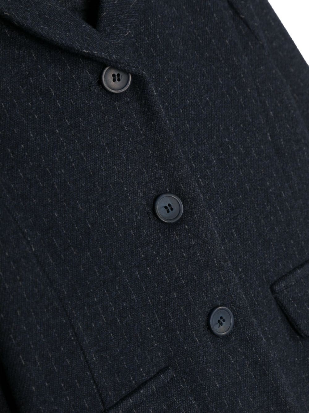 Il Gufo Stripe-pattern Single-breasted Blazer In Black