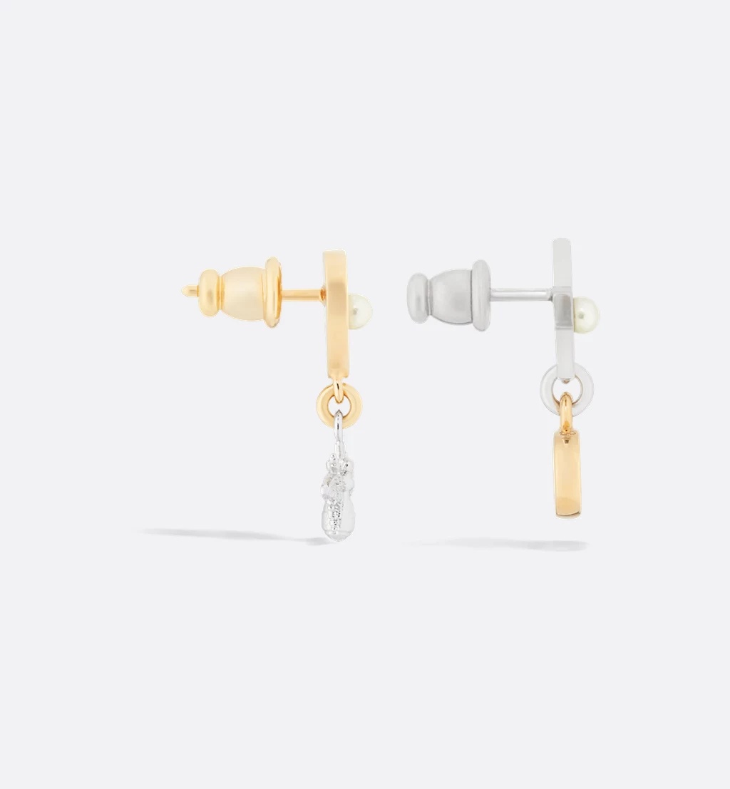 Dior Petit Cd Lucky Charms Earrings
