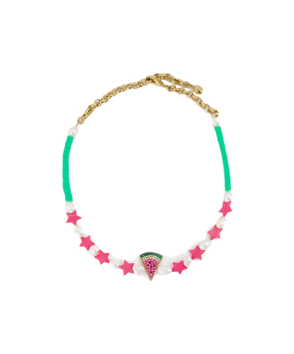 SHOUROUK WATERMELON PENDANT NECKLACE