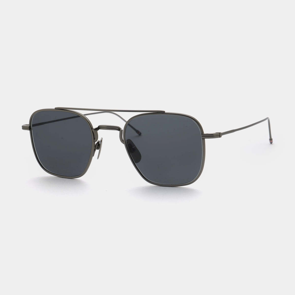 Thom Browne Eyewear Squared Frame Sunglasses In Blue