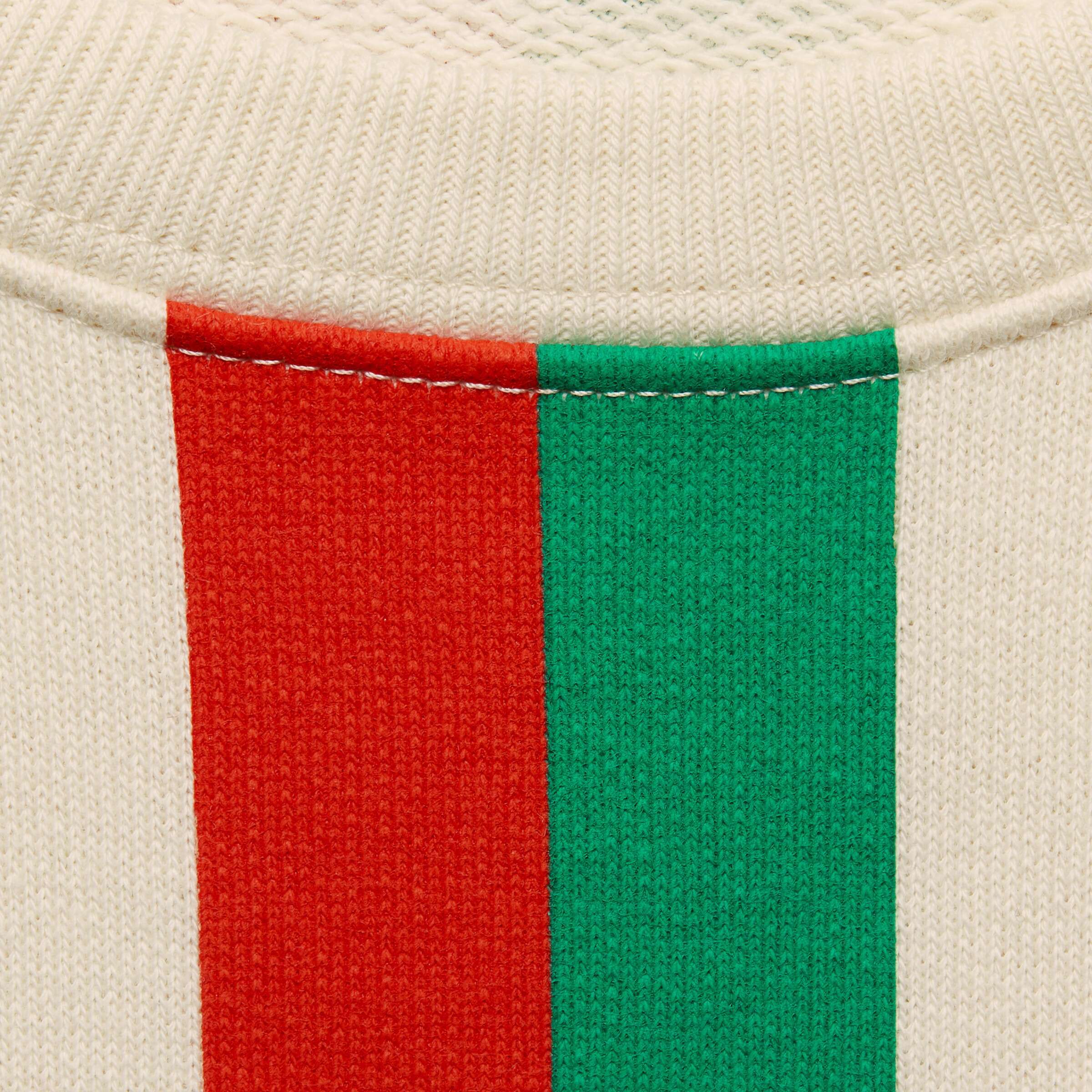 Gucci Fake/not-print Sweatshirt In White