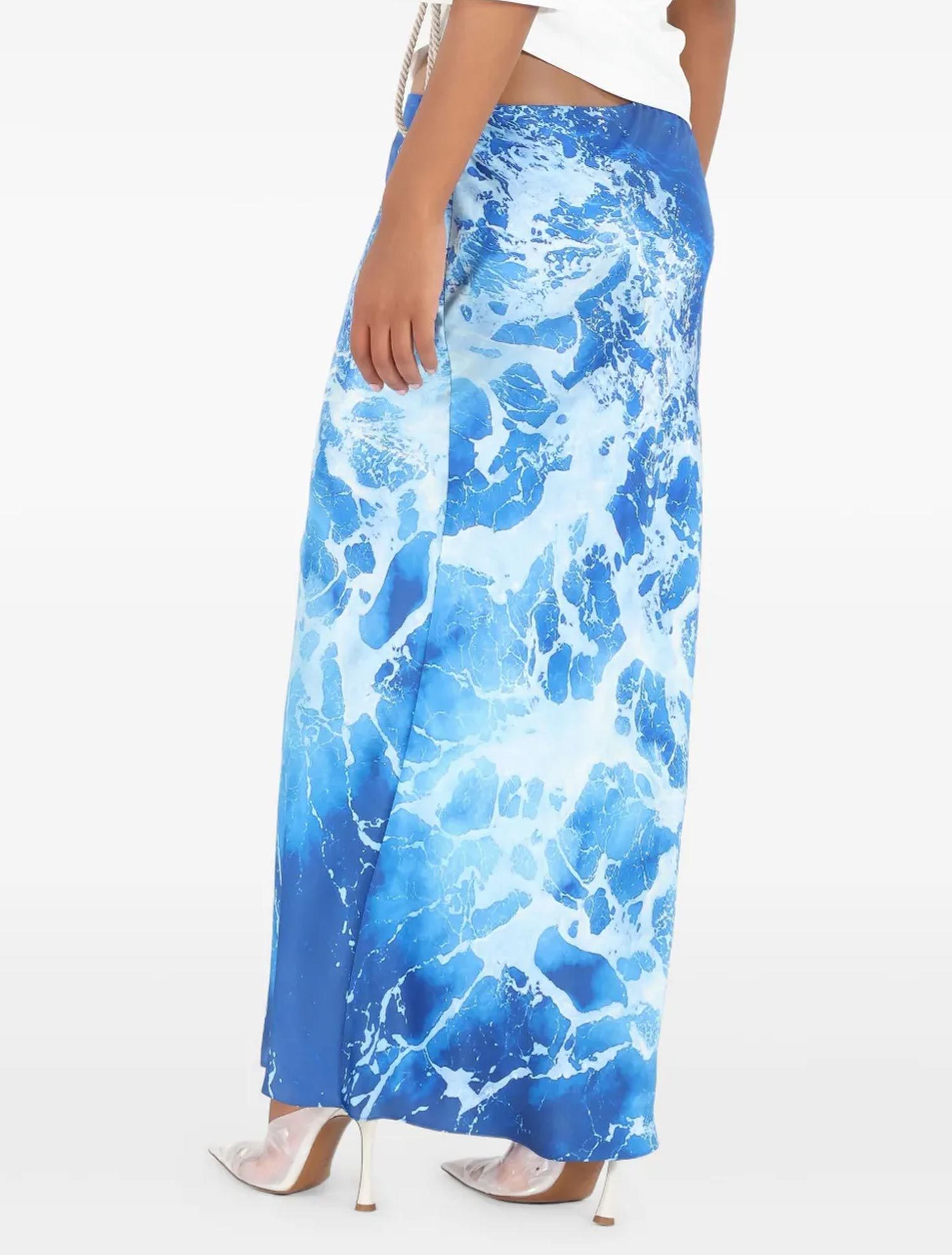 Roberto Cavalli Rock Mit Stretto Di Messina Print