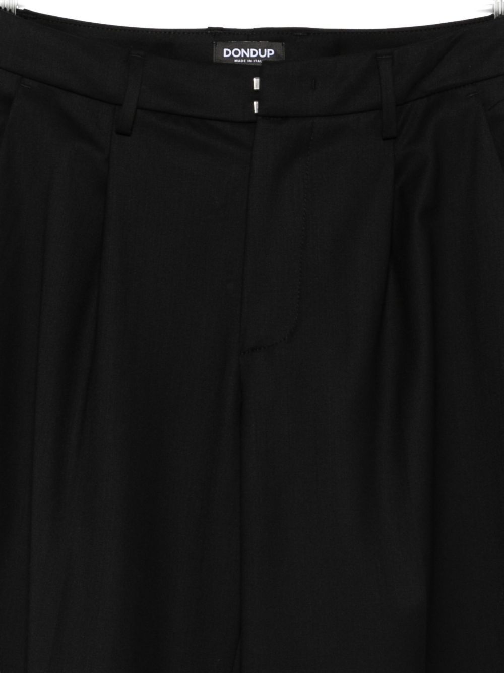 Dondup Dart-detailing Trousers In Black