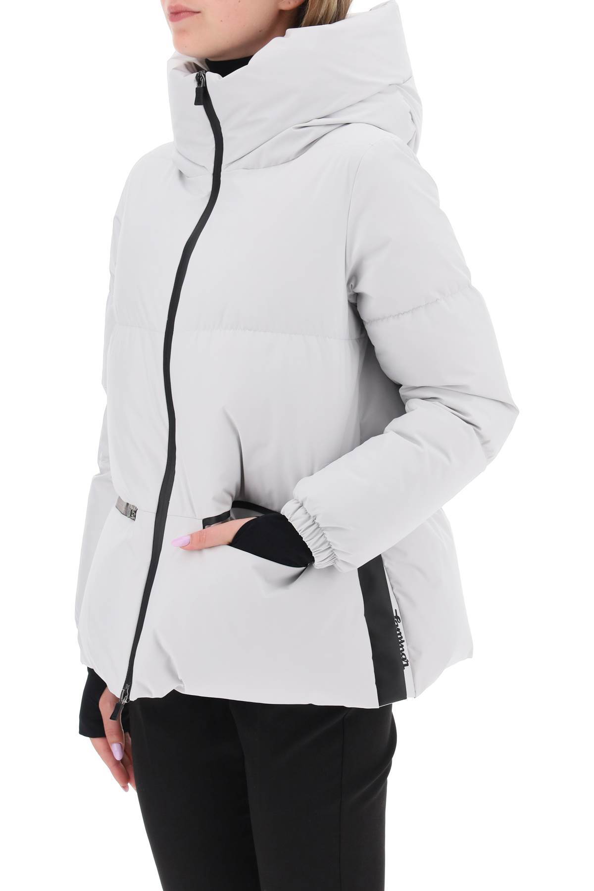 Herno Laminar Gore-tex Down Jacket In White