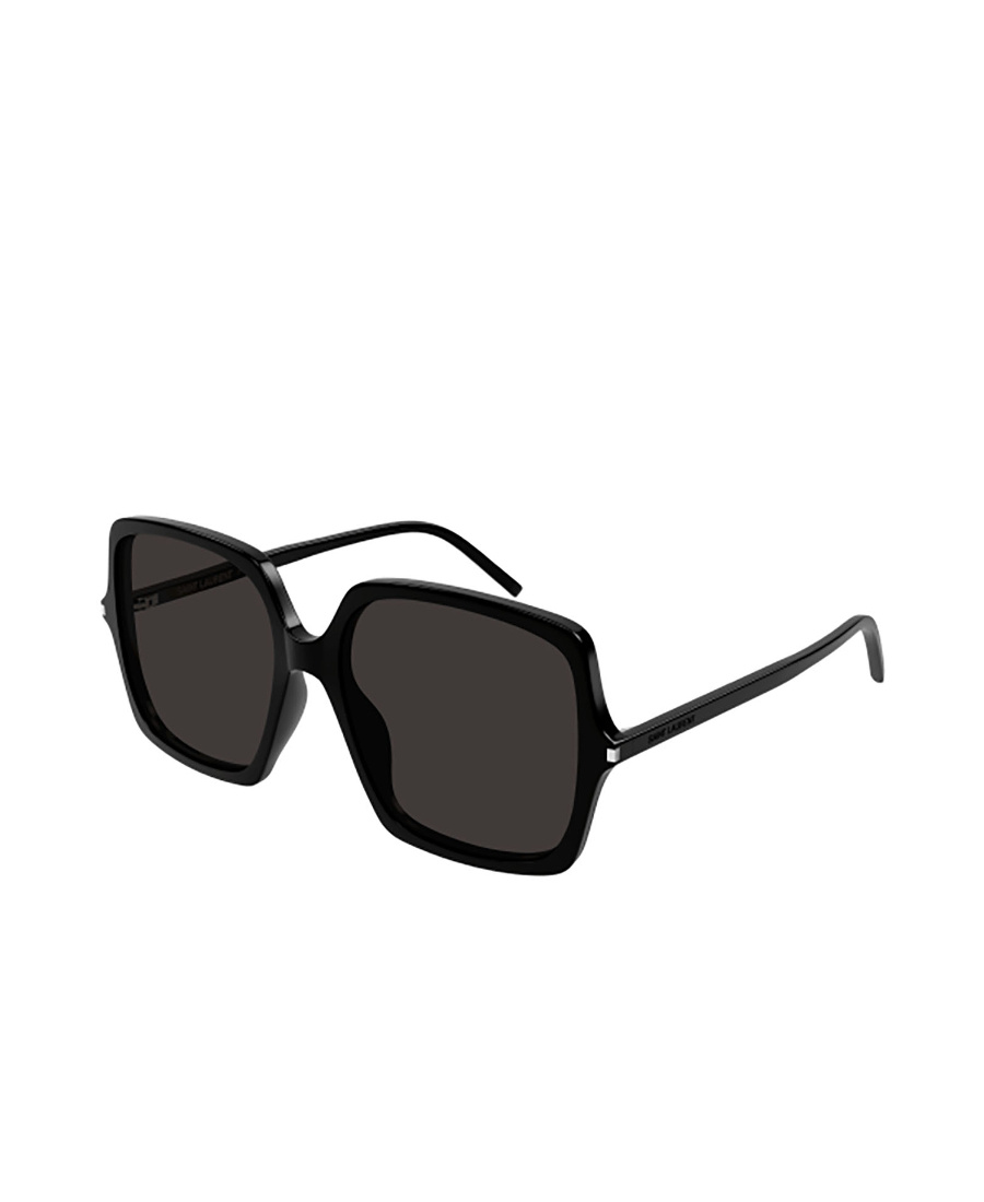 Saint Laurent Sl 591 Square-frame Sunglasses In Black