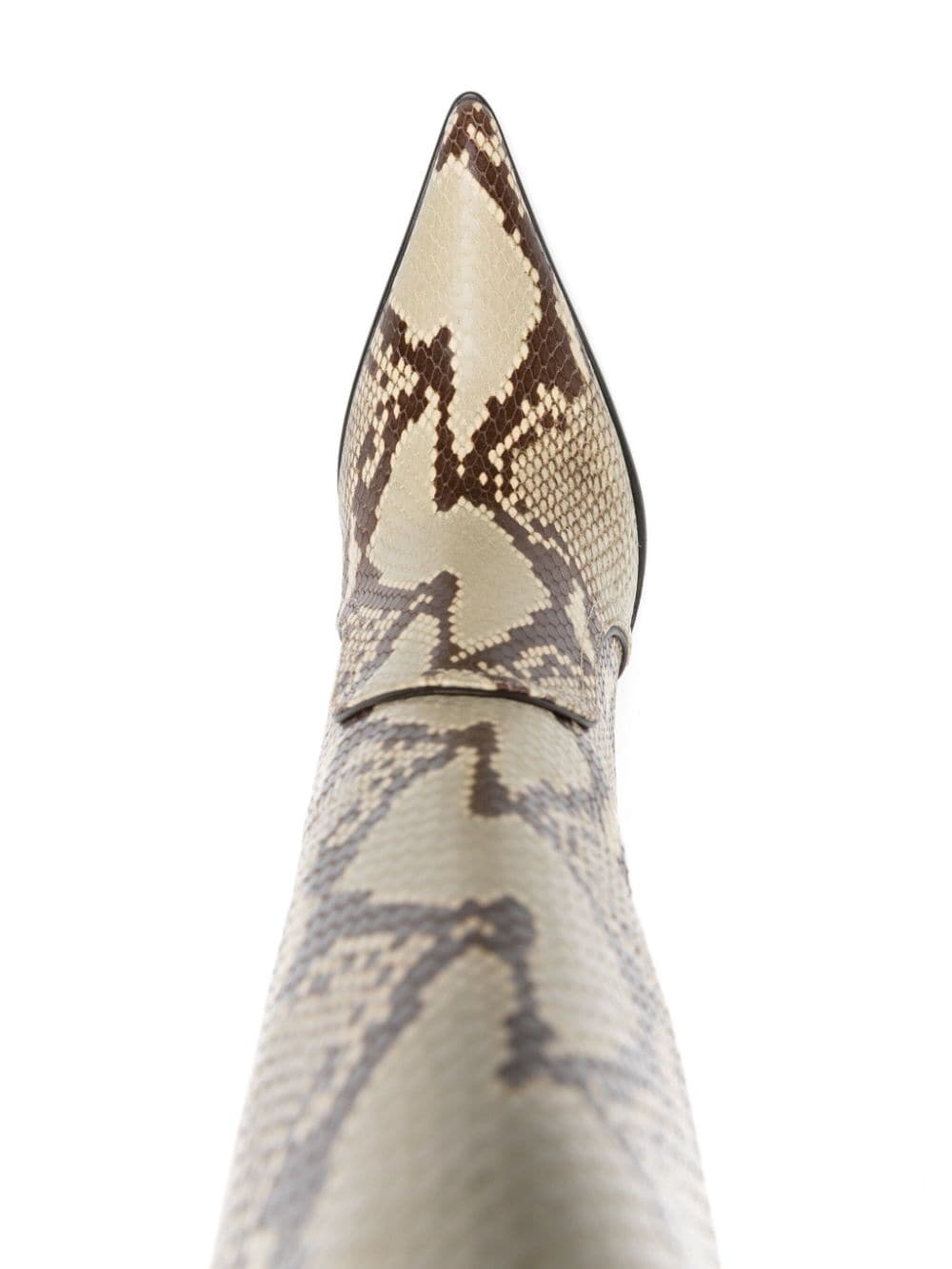 Paris Texas Ashley Midcalf 95 Boot In Nude