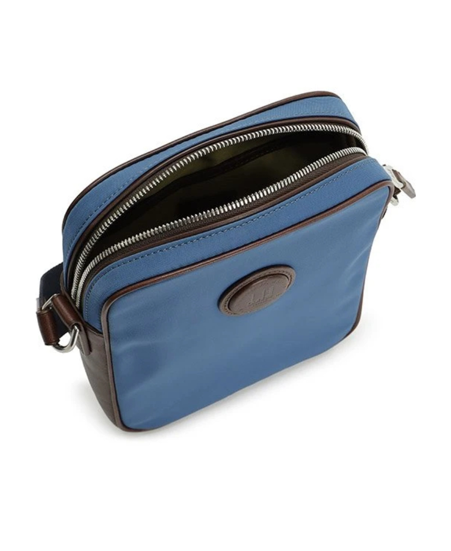 DUNHILL LOGO SHOULDER BAG 
