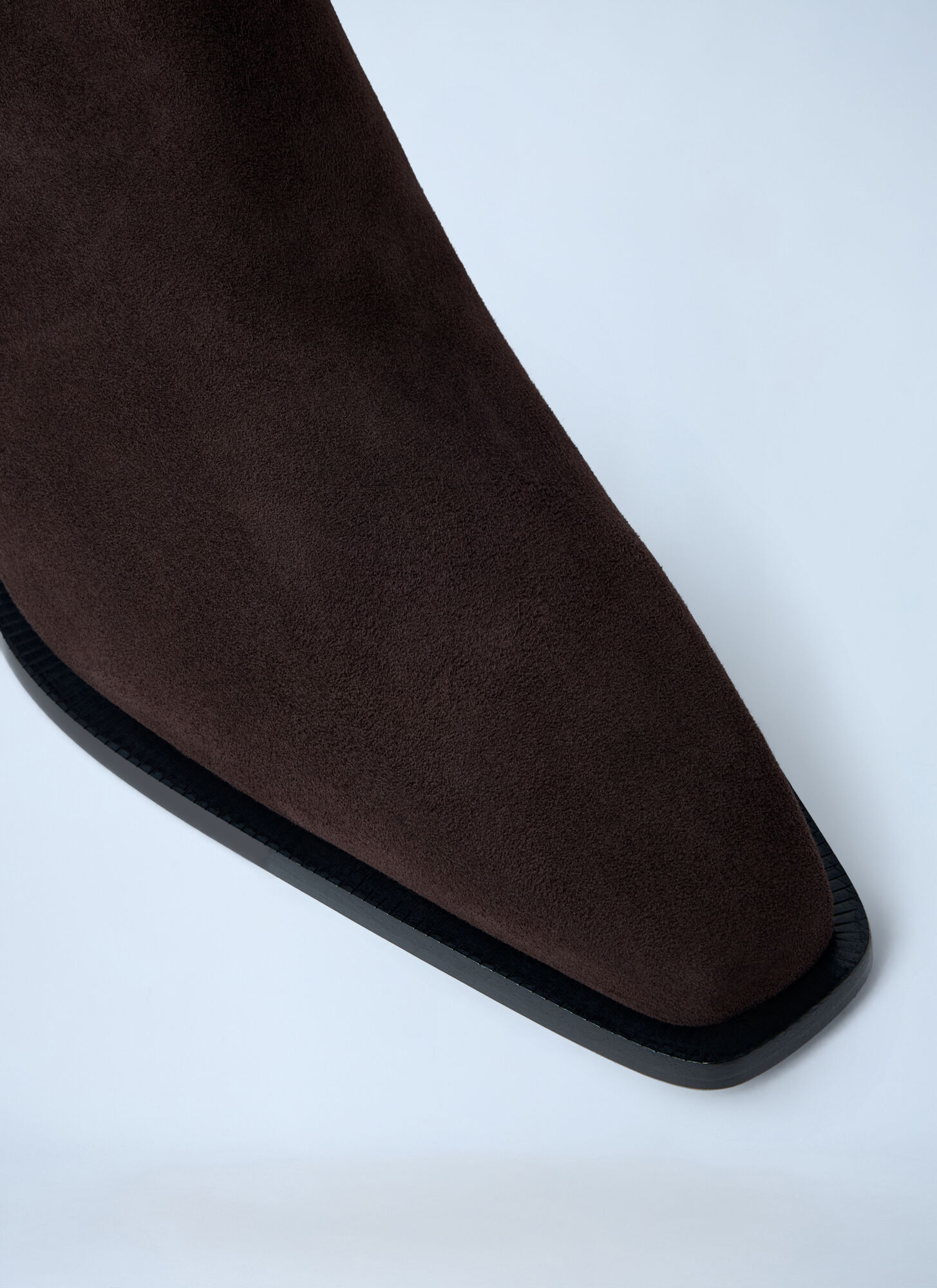 Totême Toteme The City 45 Suede Chelsea Boots In Brown