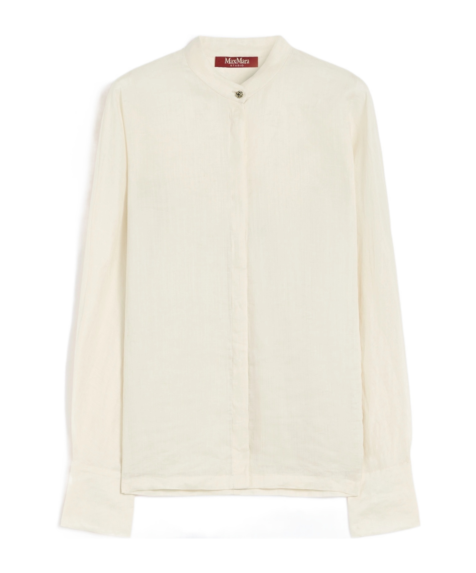 Max Mara Long Sleeve Shirt In Neutral