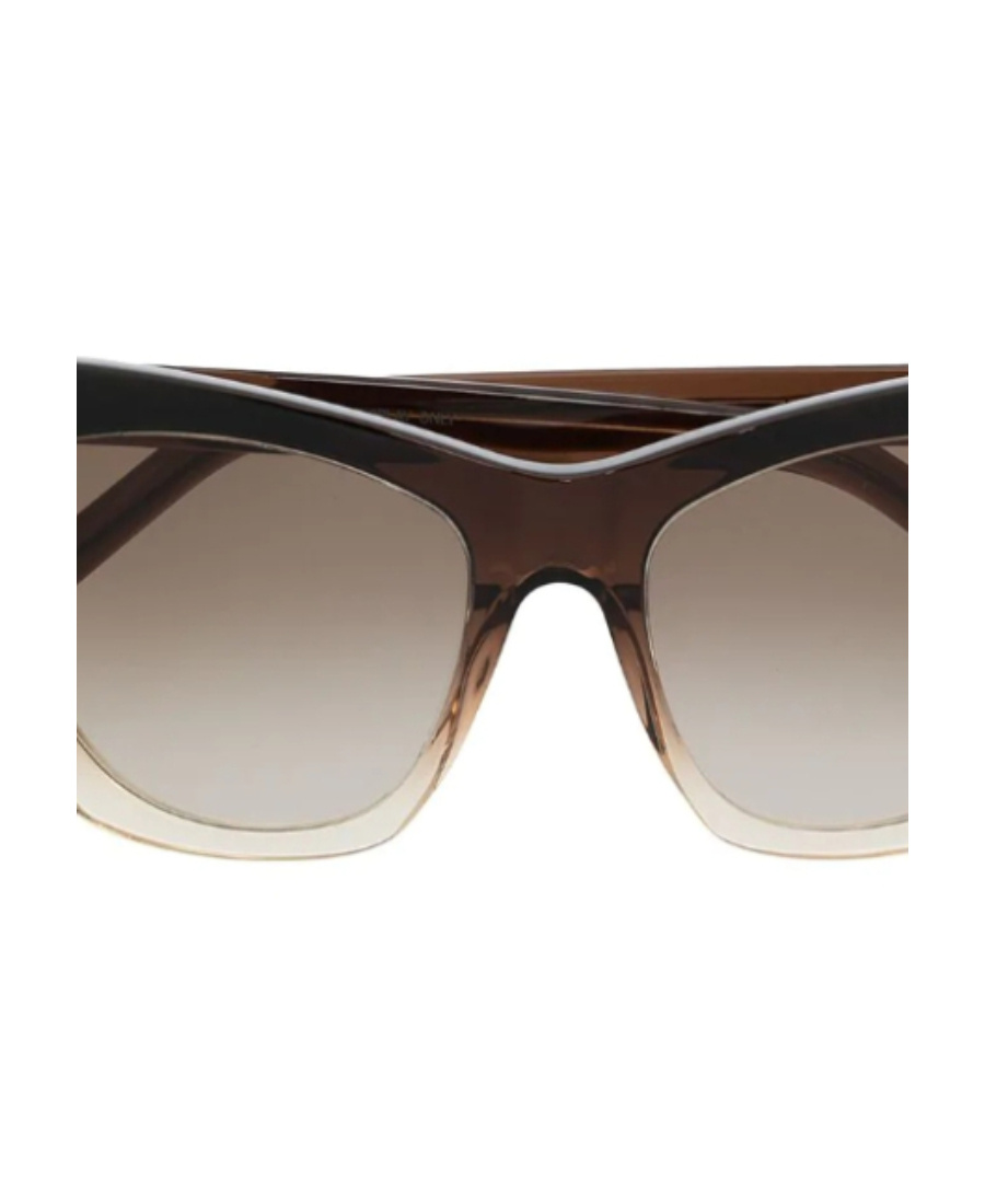Saint Laurent Kate Square-frame Sunglasses In Multicolor