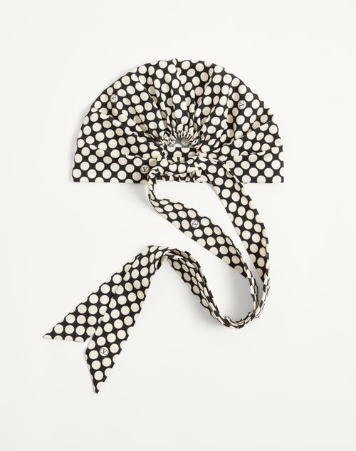 Valentino Polka Dot Print Headband