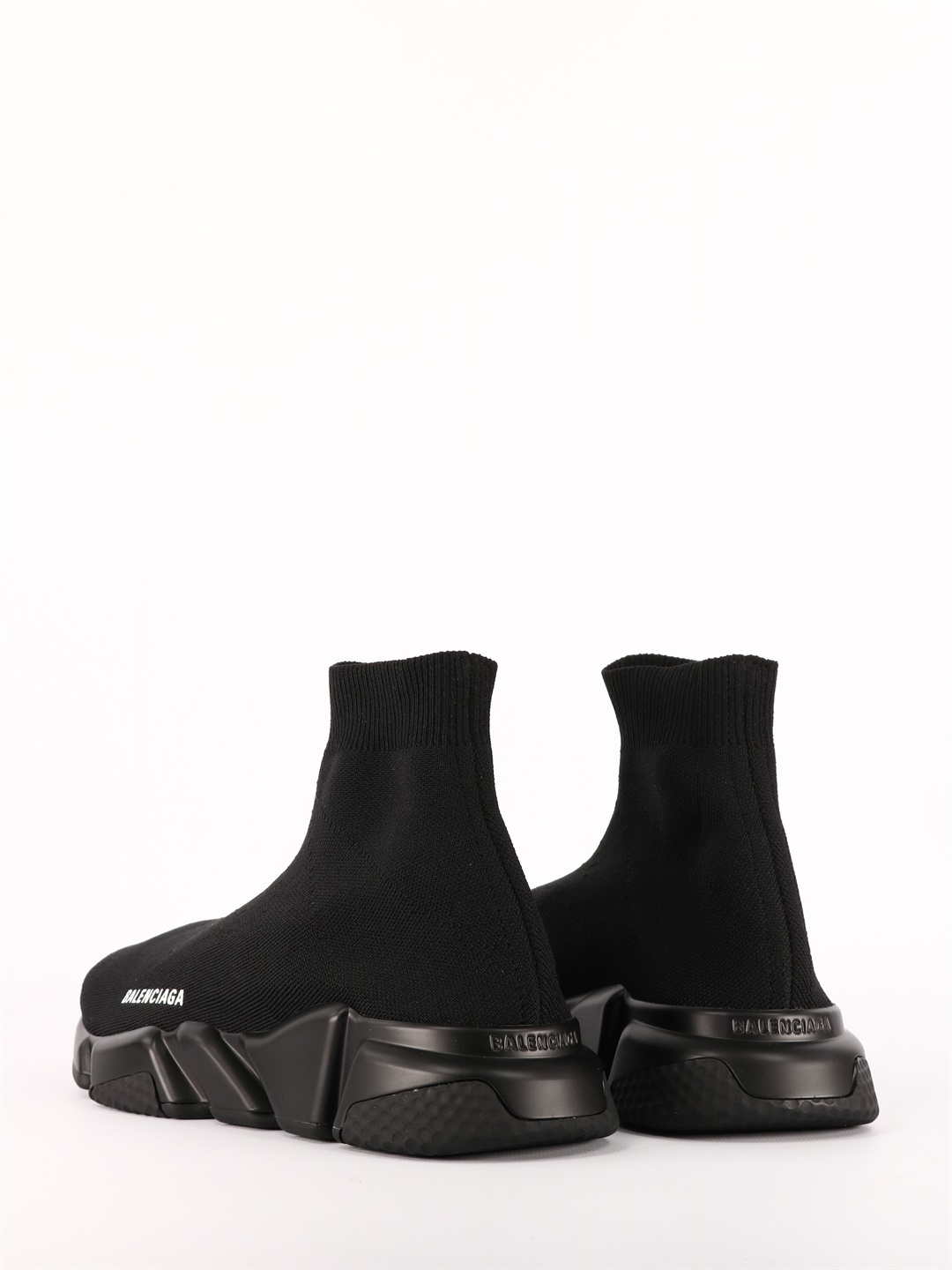 Balenciaga Sneakers Speed 2.0 In Maglia Riciclata Da Donna In Nero In Black