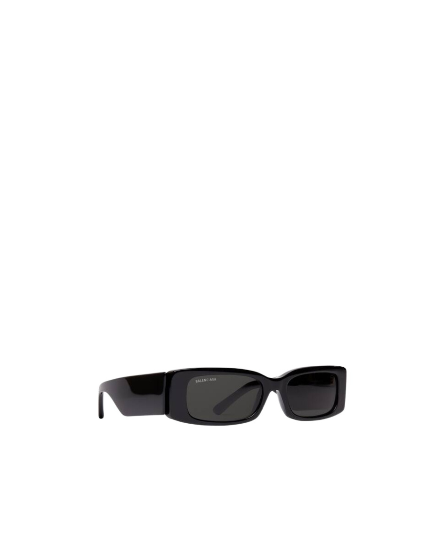 Balenciaga Rectangular Frame Bb Sunglasses In Black